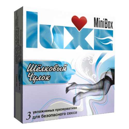 Презервативы Luxe Mini Box Шелковый чулок 3 шт. в Подружка