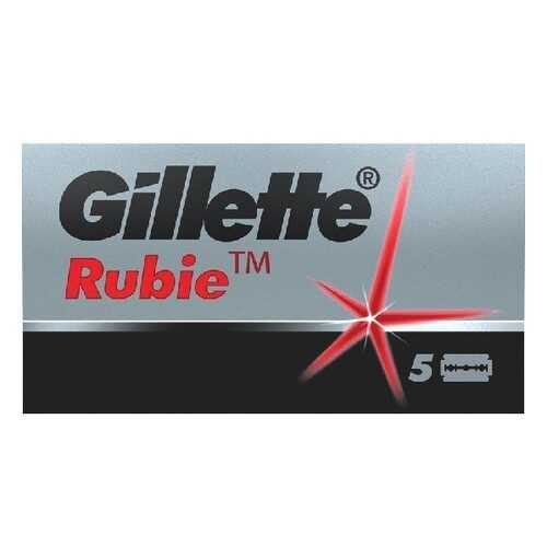 Лезвия для бритв Gillette Rubie 5 шт в Подружка