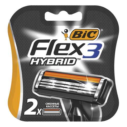 Сменные кассеты BIC Flex 3 Hybrid 2 шт в Подружка
