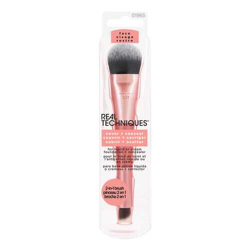 Real Techniques Кисть для консилера и тональной основы 2 в 1 Smooth + conceal в Подружка