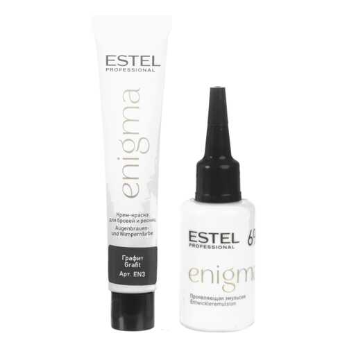 Краска для бровей Estel Enigma Графит 2х20 мл в Подружка
