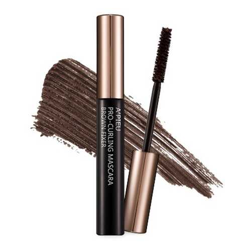 Подкручивающая база для ресниц APIEU Pro-Curling Brown Fixer Mascara, 3,5 гр в Подружка