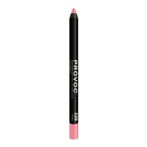 Карандаш для губ Provoc Gel Lip Liner Pinkey 220 Розово-бежево-лососевый 9 г в Подружка