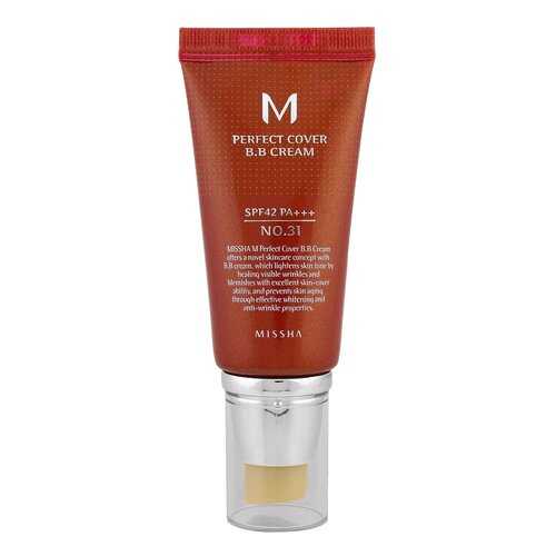 BB средство Missha M Perfect Cover BB Cream 31 Golden Beige 50 мл в Подружка