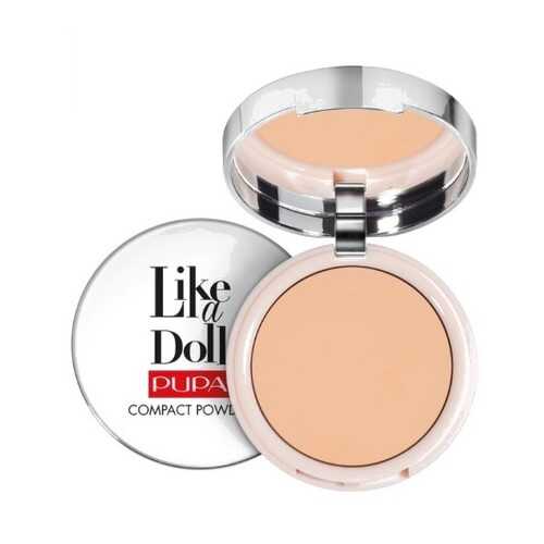 Компактная пудра PUPA Like A Doll Compact Powder, тон №004 Warm Beige (50030004) в Подружка