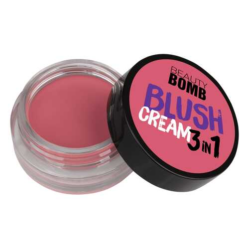 Кремовые румяна Beauty Bomb 3 in 1, тон 03 в Подружка