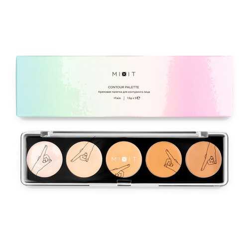 Палетка для контуринга лица Mixit Set it & Forget it Contour Palette кремовая 1,5х5 г в Подружка