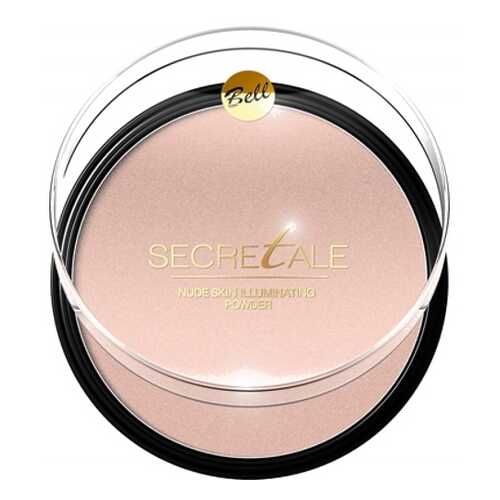 Пудра для лица и тела BELL Secretale Nude Skin Illuminating Powder, тон №01 в Подружка