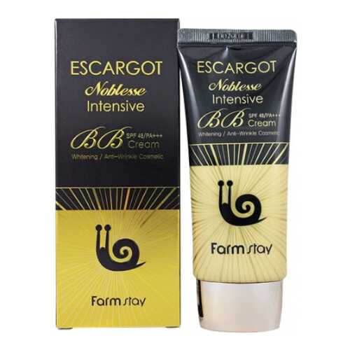 ВВ средство Farmstay Escargot Noblesse Intensive BB Cream SPF48/PA++ 50 мл в Подружка