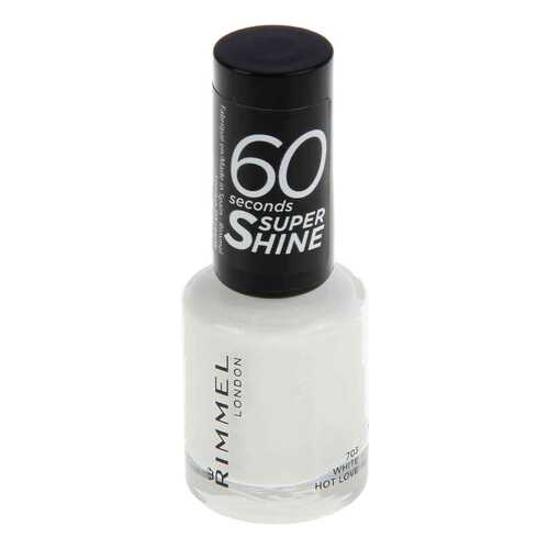 Лак для ногтей Rimmel 60 Seconds Super Shine 703 White Hot Love 8 мл в Подружка