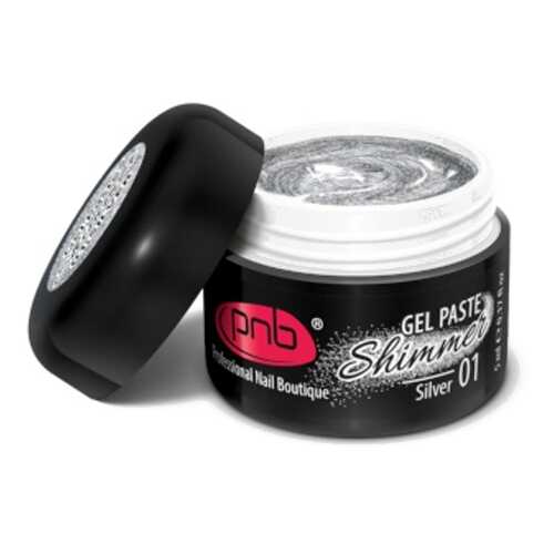 PNB Гель-паста Shimmer №01 Silver в Подружка