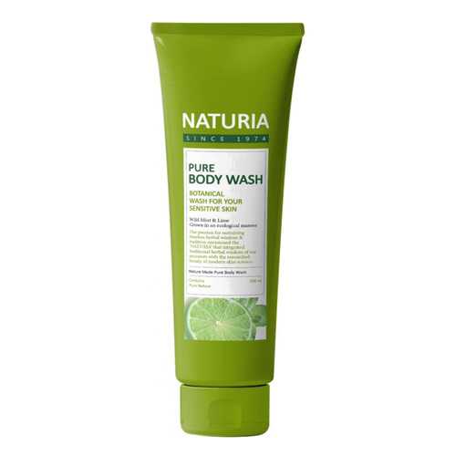 Гель NATURIA PURE BODY WASH Wild Mint&Lime 100 мл в Подружка