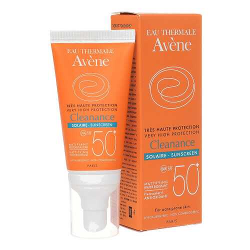 Солнцезащитное средство Avene Cleanance Solaire SPF 50 50мл в Подружка