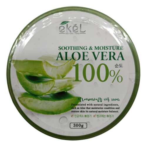 Гель для лица и тела с экстрактом алоэ 100% Ekel Aloe Vera Soothing & Moisture Gel 300 гр в Подружка