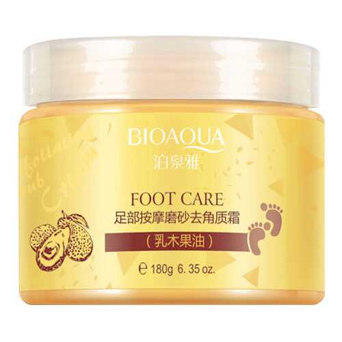 Крем для ног BioAqua Shea Butter Foot Massage Exfoliating Cream 180 мл в Подружка