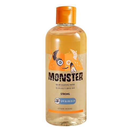 Средство для снятия макияжа Etude House Monster Oil In Cleansing Water 300 мл в Подружка