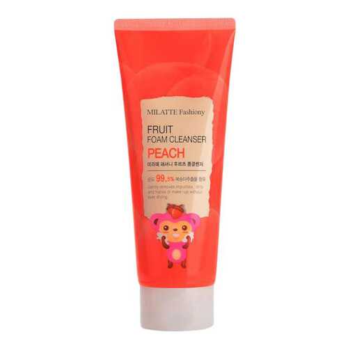 Средство для умывания MILATTE Fashiony Fruit Foam Cleanser Peach 150 мл в Подружка