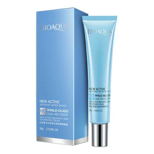 Крем для век BioAqua Hyalo-Oligo Dual Recovery Nourishing 20 мл в Подружка