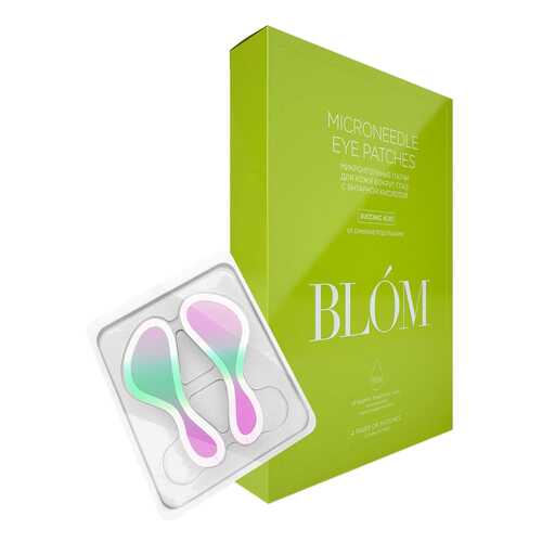 Патчи для глаз BLOM Microneedle Eye Patches Succinic Acid 4 шт в Подружка