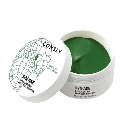 Патчи для глаз Consly Hydrogel Syn-Ake Eye Patches с Пептидом Syn-Ake, 60 шт в Подружка