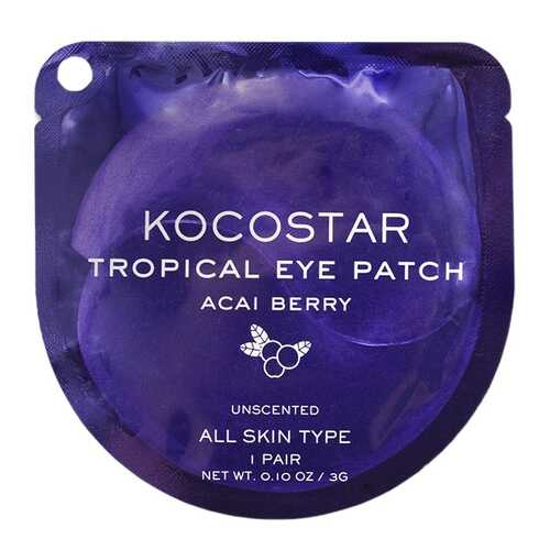 Патчи для глаз Kocostar Tropical Eye Patch Acai Berry 3 г в Подружка