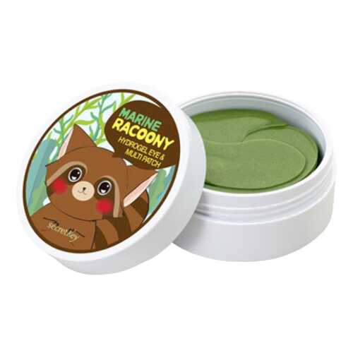 Патчи для глаз Secret Key Marin Racoony Hydrogel Eye & Multi Patch 60 шт в Подружка