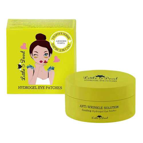 Патчи для век Little Devil Anti-Wrinkle Solution Cooling Hydrogel Eye Patches в Подружка