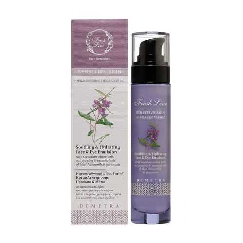 Эмульсия для лица Fresh Line Demetra Soothing and Hydrating Face and Eye Emulsion в Подружка