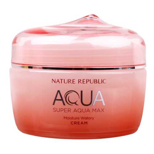 Крем для лица NATURE REPUBLIC super aqua max moisture watery cream 80 мл в Подружка