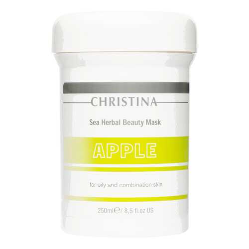 Маска для лица Christina Sea Herbal Beauty Mask Green Apple 250 мл в Подружка