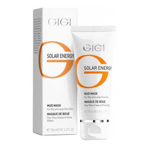 Маска для лица грязевая GIGI Cosmetic Labs Solar Energy Mud Mask For Oil Skin - 75 мл в Подружка