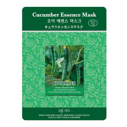 Маска для лица Mijin Cucumber Essence Mask 23 г в Подружка