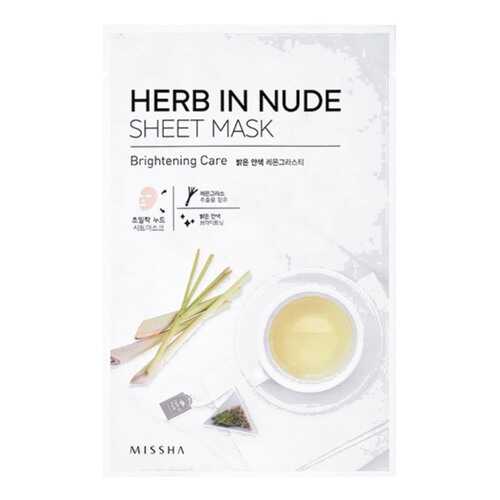 Маска для лица MISSHA Herb In Nude Brightening Care в Подружка