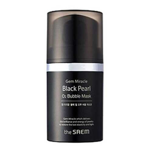 Маска для лица THE SAEM Gem Miracle Black Pearl O2 Bubble Mask 50 гр в Подружка