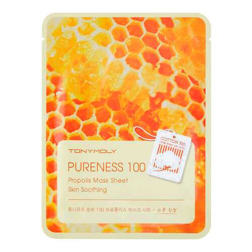 Маска для лица Tony Moly Pureness 100 Propolis Mask Sheet 21 мл в Подружка