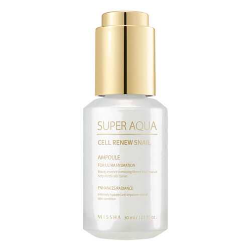 Сыворотка для лица Missha Super Aqua Cell Renew Snail Ampoule 30 мл в Подружка