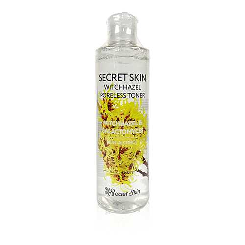 Тонер для лица с экстрактом гамамелиса SECRETSKIN Witchhazel Poreless Toner 250мл в Подружка