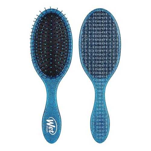 Щетка для спутанных волос WET BRUSH ROCK N ROLL DETANGLER-BLUE GLITTER Рок н Ролл (синяя) в Подружка