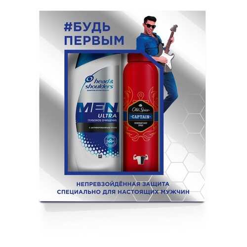 Подарочный набор Head&Shoulders Глубокое очищение с углем 180мл+Old Spice дезодорант 150мл в Подружка