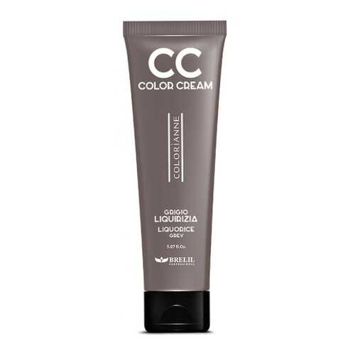 Краска для волос BRELIL Professional CC Color Cream Liquorice Gray 150 мл в Подружка