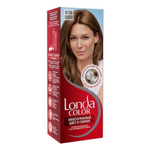 Краска для волос Londa Color 8/38 Бежевый блондин 110 мл в Подружка