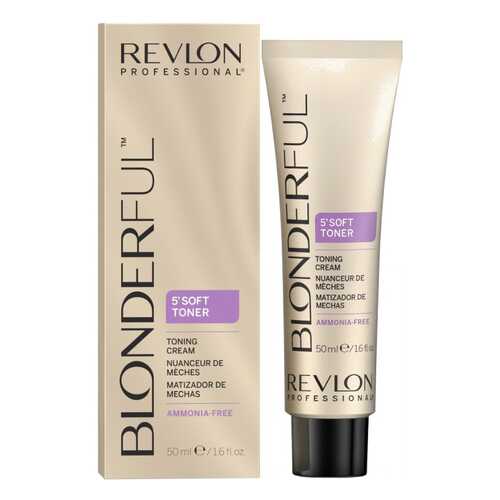 Тонирующее средство Revlon Professional Blonderful 5'Soft Toner Cream 10.01 50 мл в Подружка