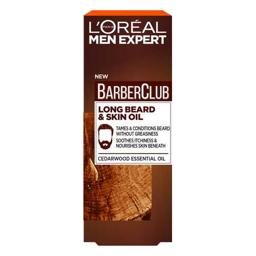 Масло для бороды L'Oreal Paris Men Expert Barber Club для длинной бороды 30 мл в Подружка