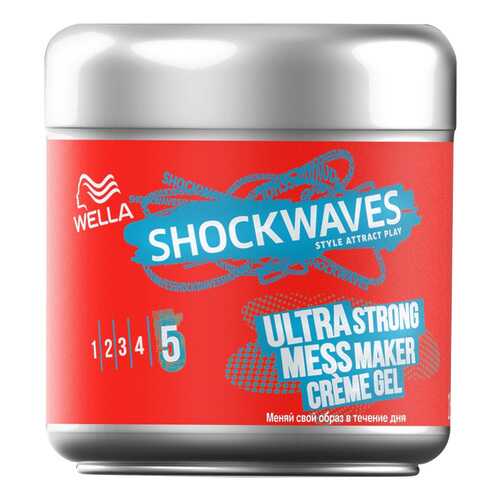 Гель для укладки Wella Shockwaves Ultra Strong Mess Maker в Подружка