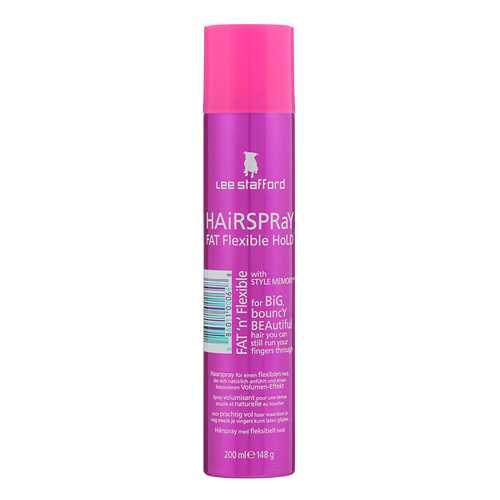 Лак для волос Lee Stafford Fat Flexible Hold Hair Spray невидимой фиксации в Подружка
