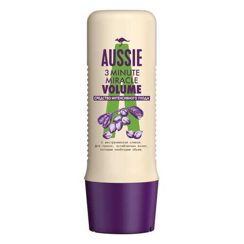 Маска Aussie Aussome Volume Уход Для Придания Объема 250мл в Подружка