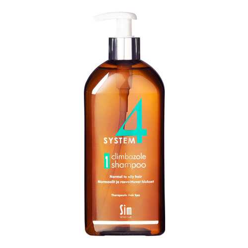 Шампунь Sim Sensitive System 4 Climbazole Shampoo 1 Normal to Oily Hair 500 мл в Подружка