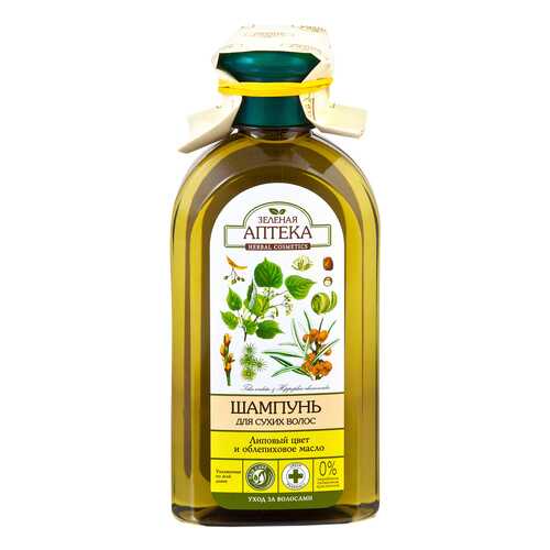 Шампунь Зеленая аптека Липовый цвет 350 мл в Подружка